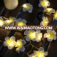 20pcs Egg Flower Lamp Battery Powered Led Christmas Light for Decoration