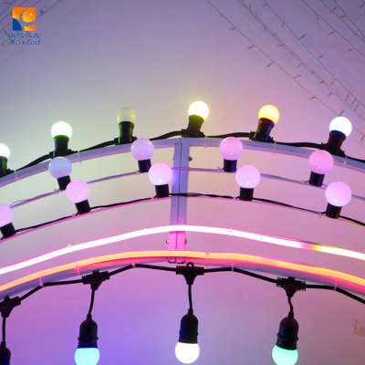 E27 lamp base led belt light for Christmas decoration/out door decoration