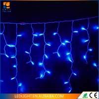 2018 cheap Christmas decorative light yellow led icicle light