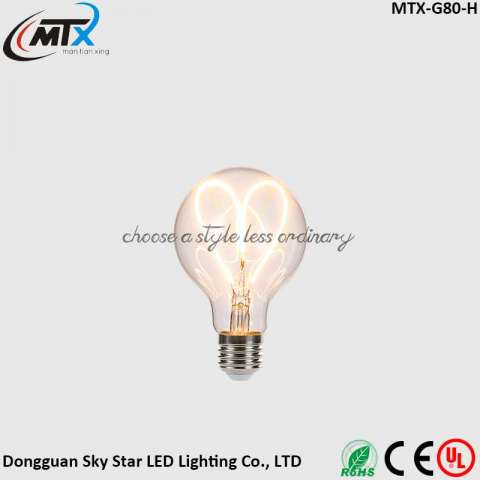 Instant on 4W Filament LED Bulb Christmas Holiday LED Lighting